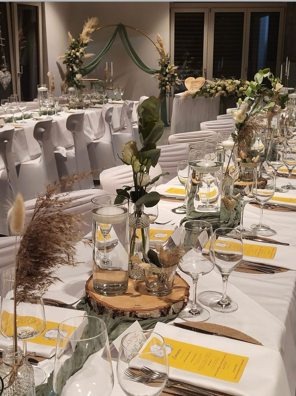 Feier im Saal