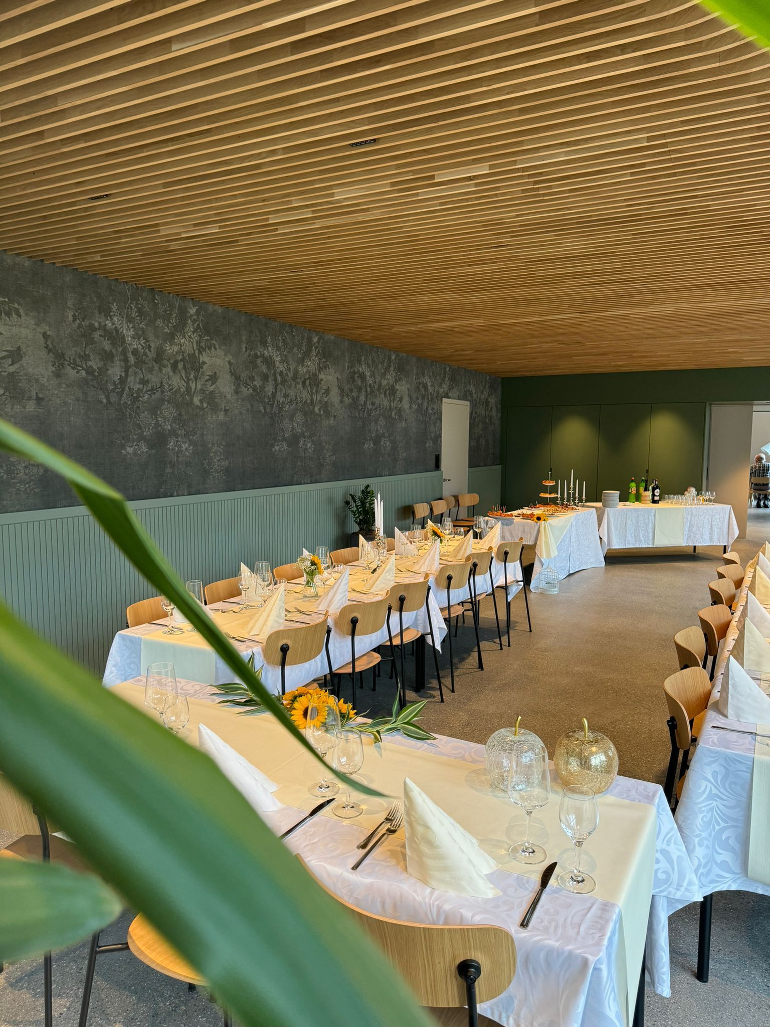 Dekorierter Saal